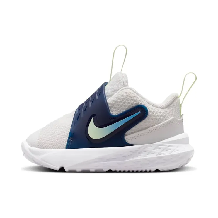 Nike Team Hustle D 12 White Midnight Navy Volt Tint (HF6281-104)