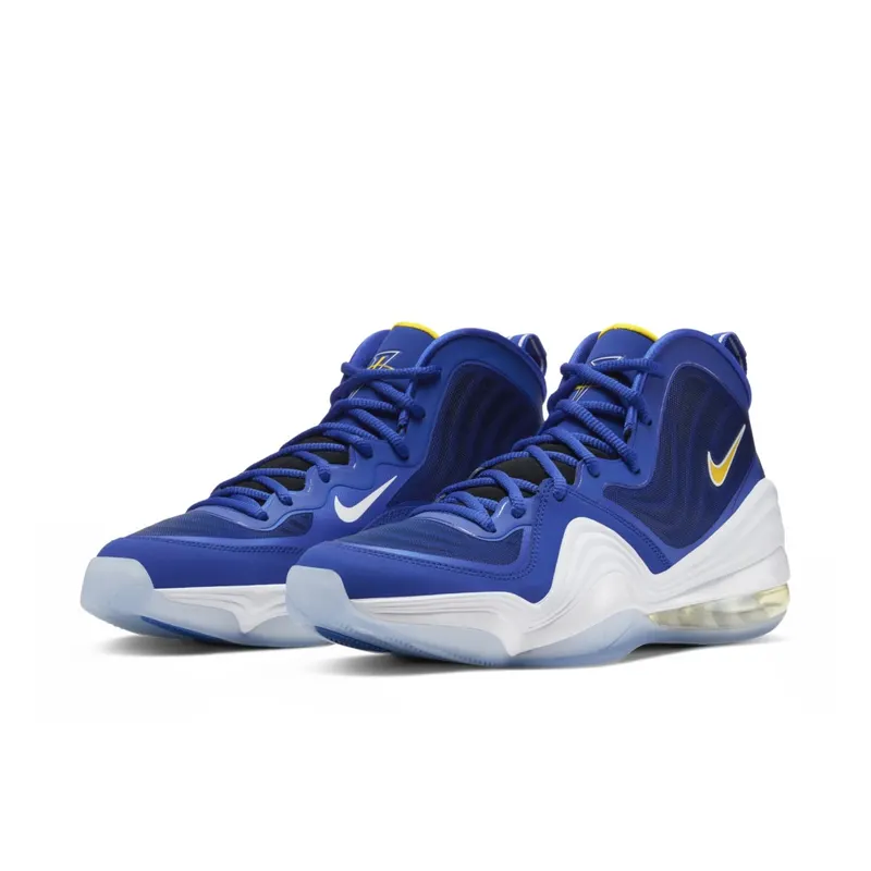Nike Air Penny 5 Blue Chips Bright Blue/Yellow Streak-White (537331-402)
