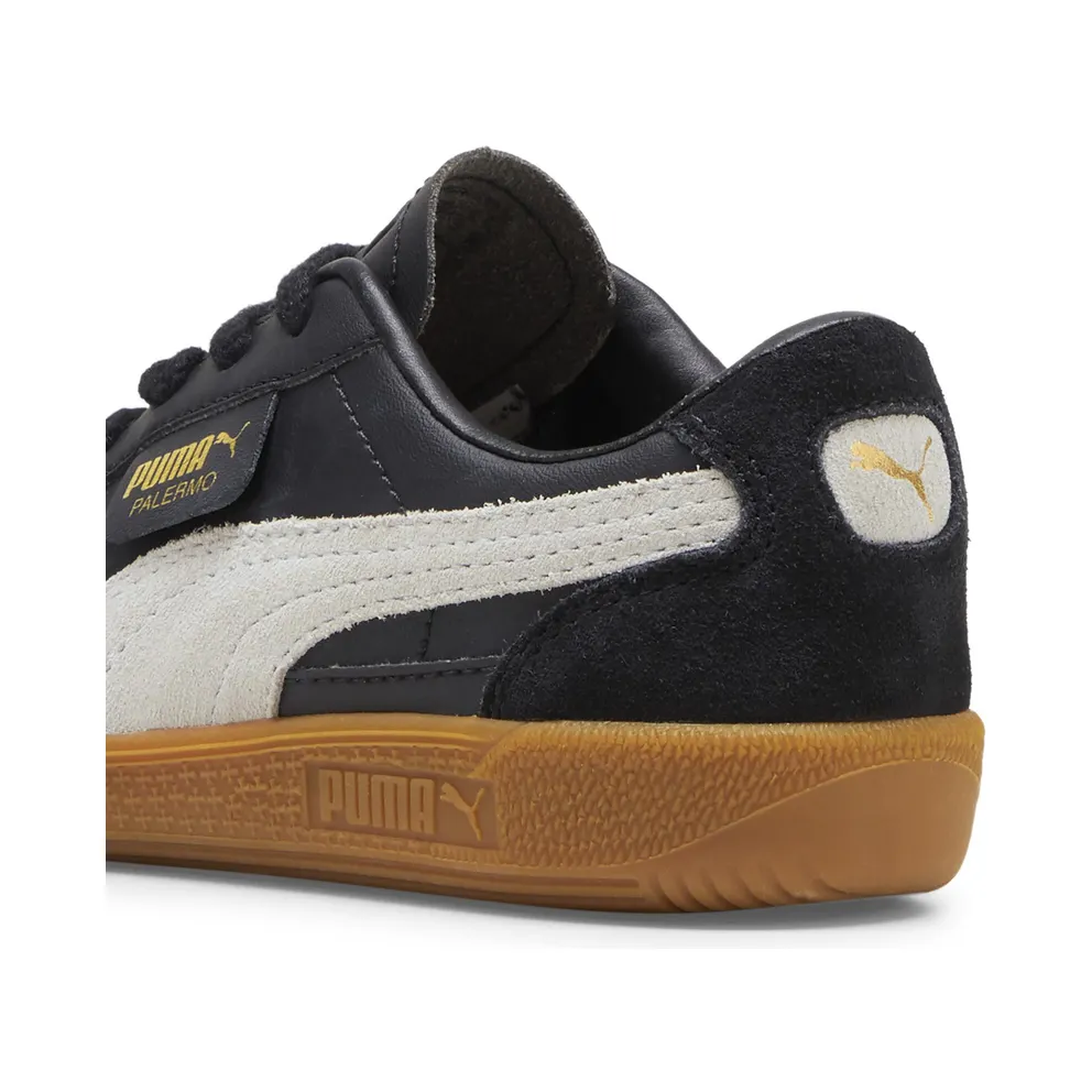 Puma Palermo “Puma Black / Feather Gray / Gum” (397276_03)