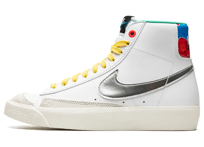 Nike Blazer Mid ’77 GS “White Vivid Sulfur” (DQ7773-100)