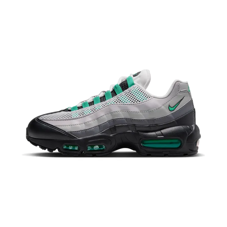 Nike AIR MAX 95 NEXT NATURE “Black / Pearl Grey / Medium Grey / Stadium Green” (DH8015-002)