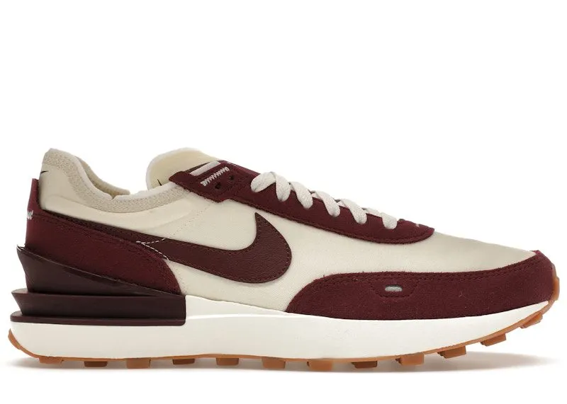 Nike Waffle One SE Coconut Milk Night Maroon (DQ7685-102)