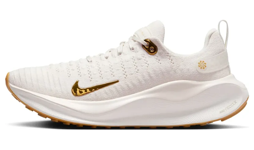 Nike ReactX Infinity Run 4 White Gum Metallic Gold (DR2670-013)