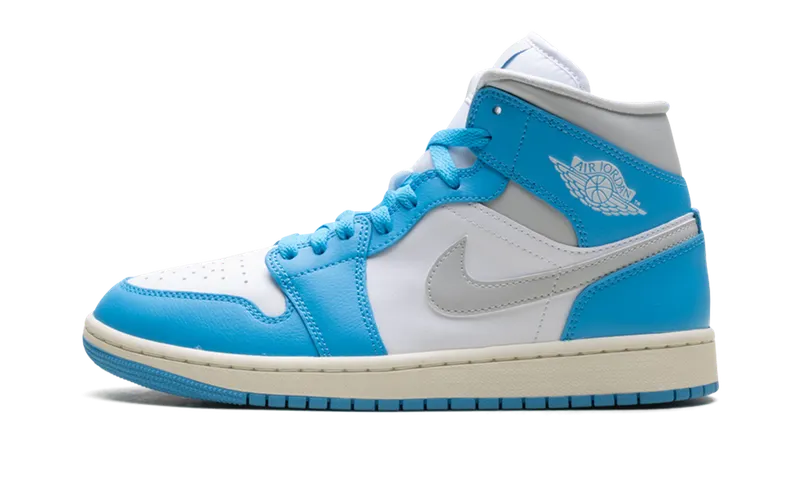 Jordan 1 Mid “Dark Powder Blue White Sail Neutral Grey” (BQ6472-400)