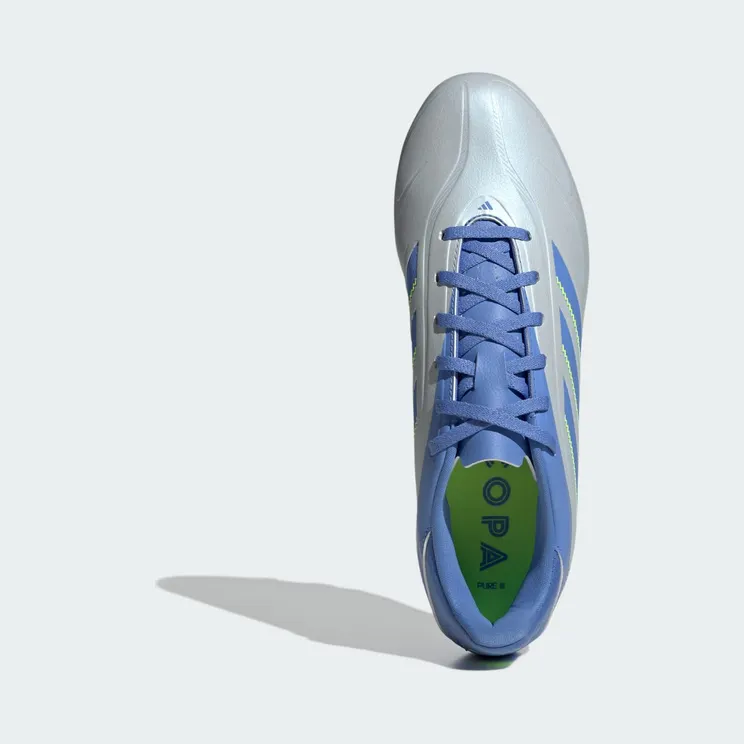 adidas Copa Pure 3 Club FG/MG Halo Blue Fusion Lucid Lemon (IE1174)