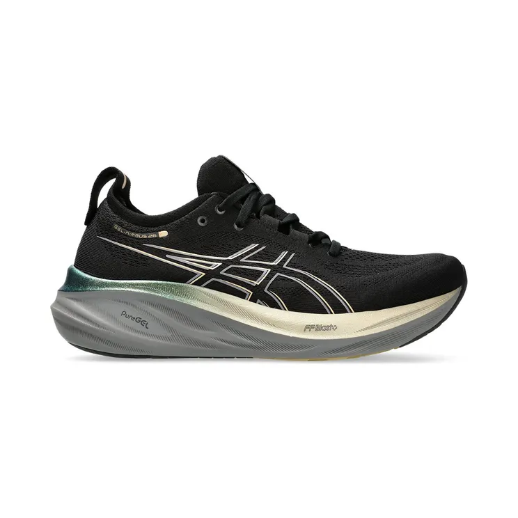 ASICS Gel-Nimbus 26 Platinum Black Champagne (1011B922-001)