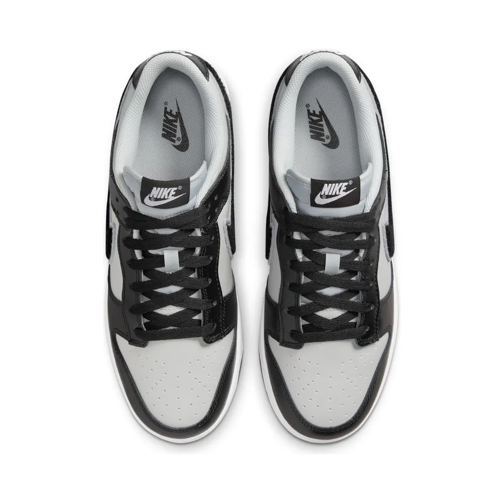 Nike Dunk Low “Chenille Swoosh Black Grey” (DQ7683-001)