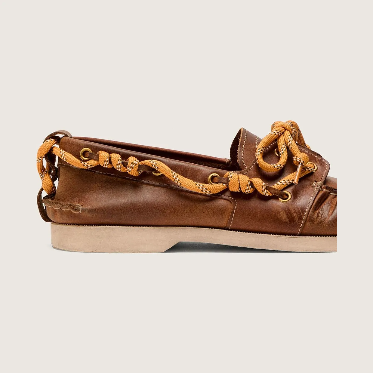 Golden Goose Cruise Loafer In Tobacco-Colored Leather (GMF00883.F008317.55150) (5)
