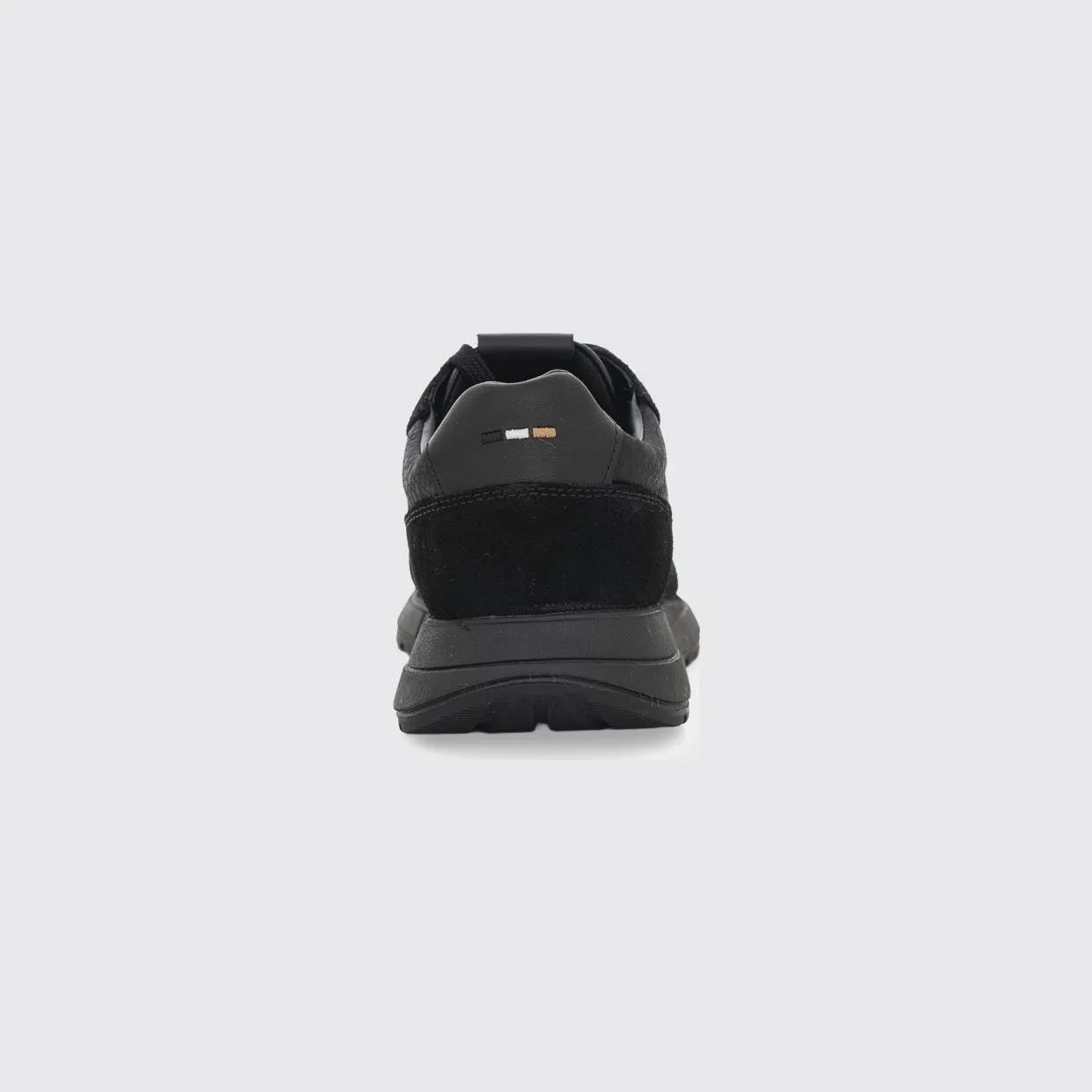 Boss Nylon and Suede Sneakers Black (50557841005) (2)