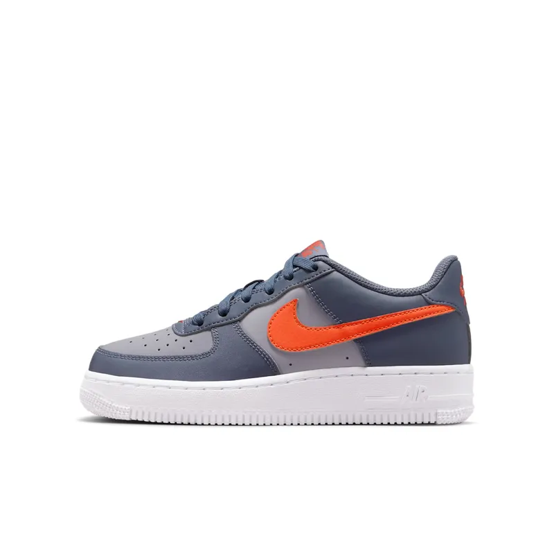 Nike Air Force 1 Low GS “Cement Grey Light Carbon Orange” (CT3839-008)