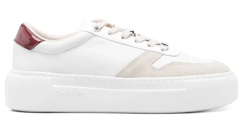 Calvin Klein Cupsole Sneakers – Weiß (HW0HW02409)