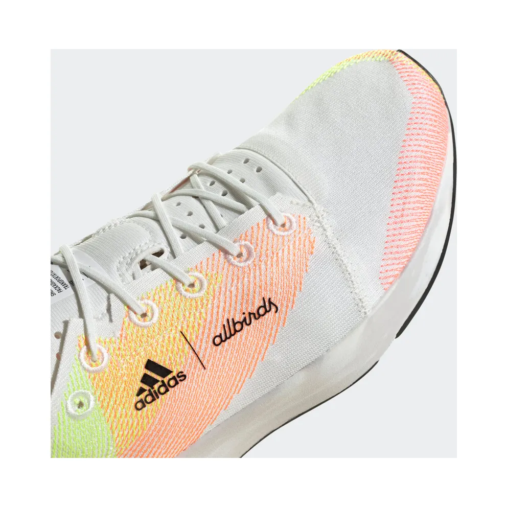 adidas ADIZERO X ALLBIRDS 2.94 KG CO2E Non Dyed / Core Black / Acid Red (H02740)