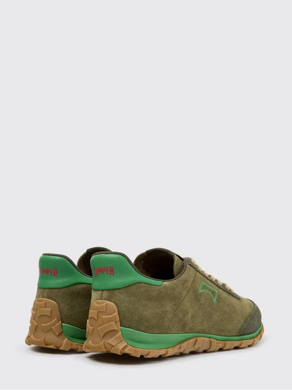 Camper Two-Tone Drift Walk Suede with Vibram Sole Green (K201885-007DRIFTWALK0)
