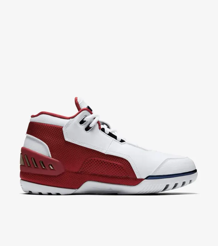 Nike Air Zoom Generation First Game (2017) White/White-Varisty Crimson-Midnight Navy (941911-100)