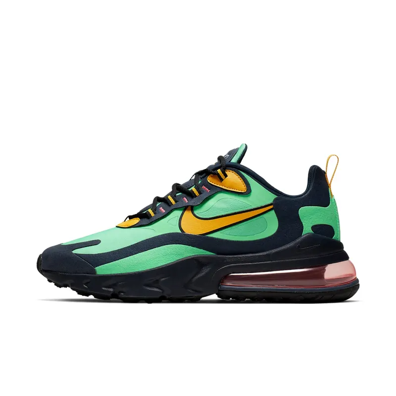 Nike Air Max 270 React Electro Green Yellow Ochre Obsidian Electro Green/Yellow Ochre-Obsidian (AO4971-300)