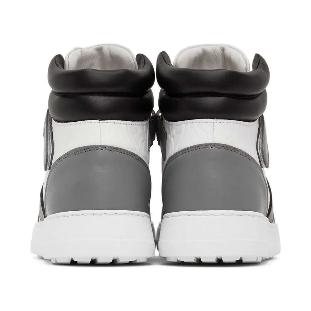 Salvatore Ferragamo White High-Top Noe (753128 020465018)