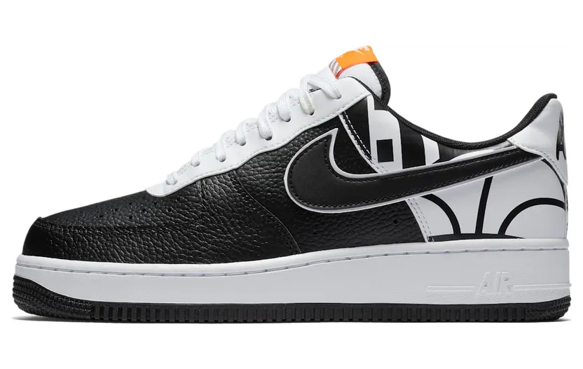 Nike Air Force 1 07 LV8 Black Black-White
