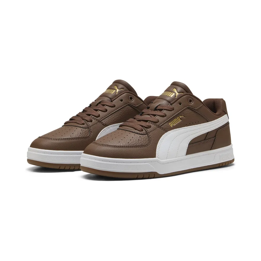 Puma Caven III “Chestnut Brown / Puma White / Gold” (404484_16)
