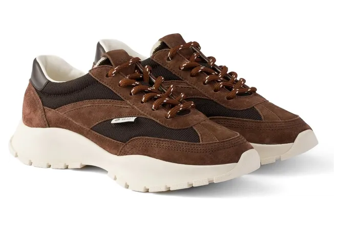 Prada Mesh Suede “Brown” (1E503O F 045 3ZO7 F0324) (3)