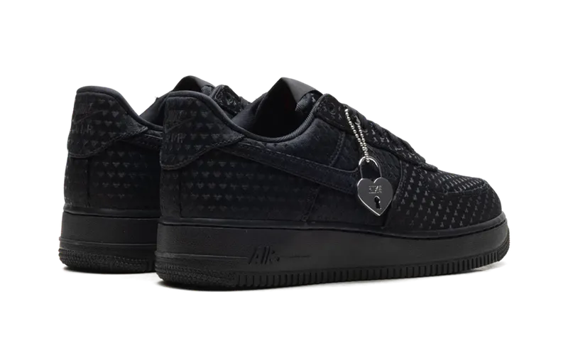 Nike Air Force 1 Low “Valentine’s Day – Triple Black” (IQ9965-001)