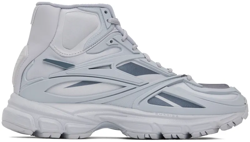 Reebok Classics Gray Premier Road Modern Mid Sneakers (GY1927)