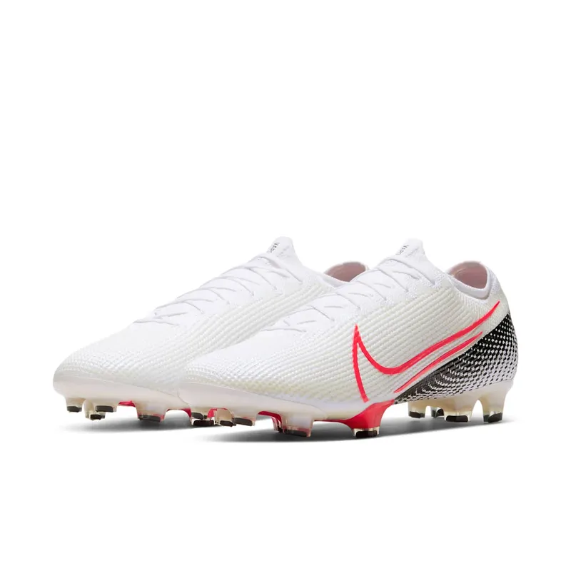 Nike Mercurial Vapor 13 Elite FG White Laser Crimson White/Black/Laser Crimson (AQ4176-160)
