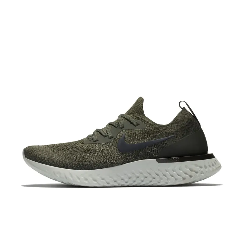 Nike Epic React Flyknit Olive (W) Cargo Khaki/Black-Sequoia (AQ0070-300)