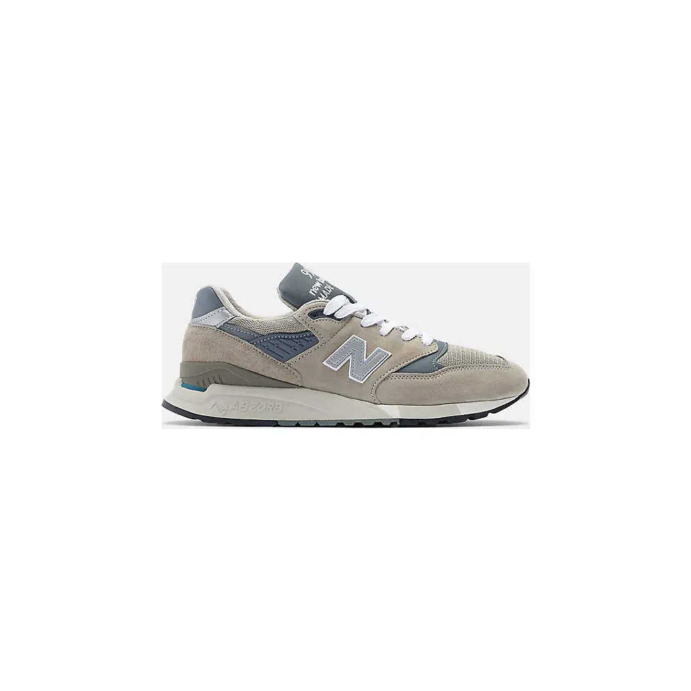 New Balance U998 GR (Made in US) Grey / Silver (U998GR)