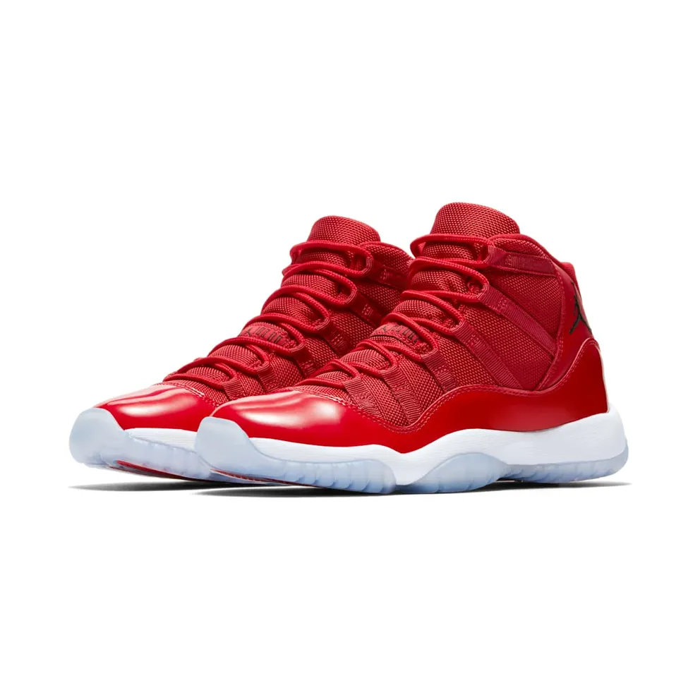 Jordan 11 Retro Win Like 96 (GS) Gym Red/Black-White (378038-623)