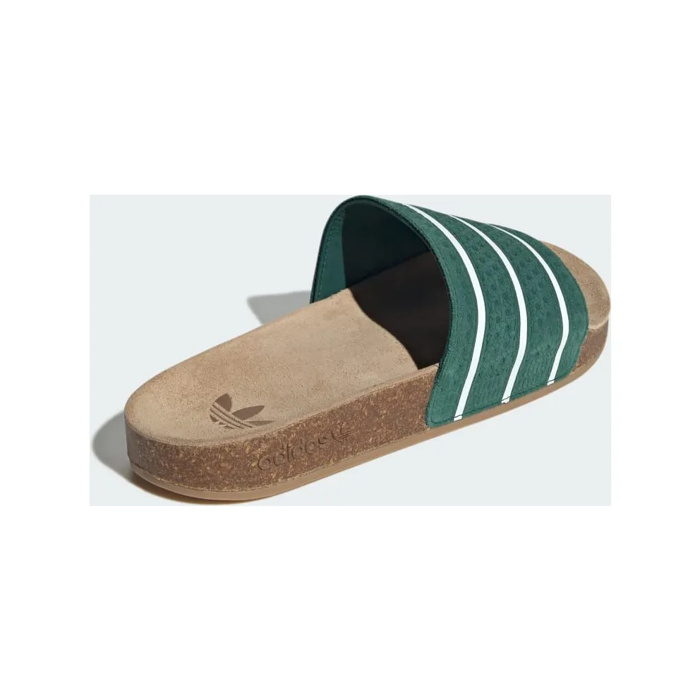 Adidas adilette Slides Collegiate Green / Core White / Gum (JH5495)