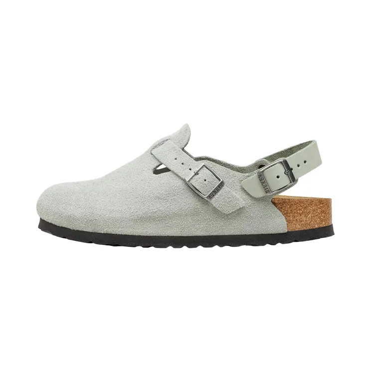 Birkenstock TOKIO SUEDE LEATHER “Pure Sage” (1031615)