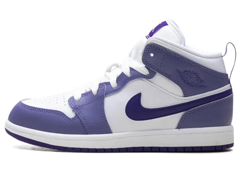Jordan 1 Mid PS “Dusty Amethyst White Court Purple” (DQ8424-500)