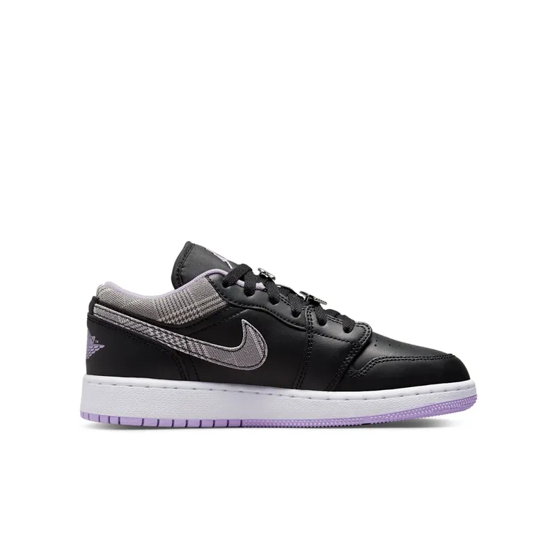 Air Jordan 1 Low Houndstooth (GS) (DH0570-015)