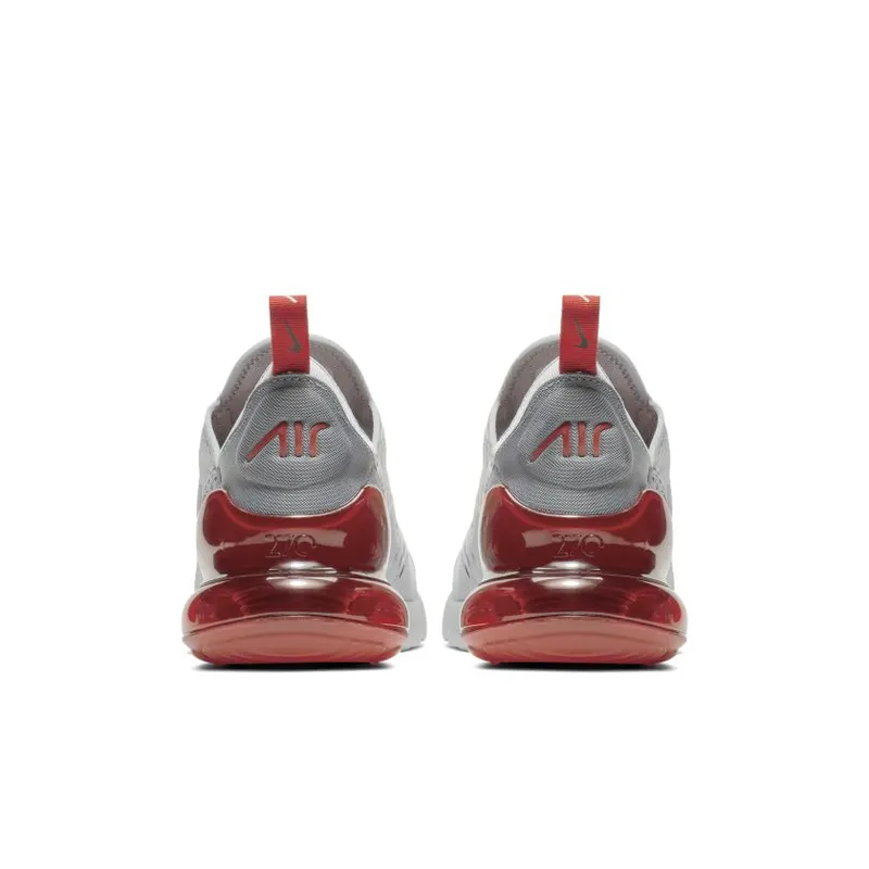 Nike Air Max 270 Liquid Metal Wolf Grey Wolf Grey University Red-Ember Glow (AH8050-018)