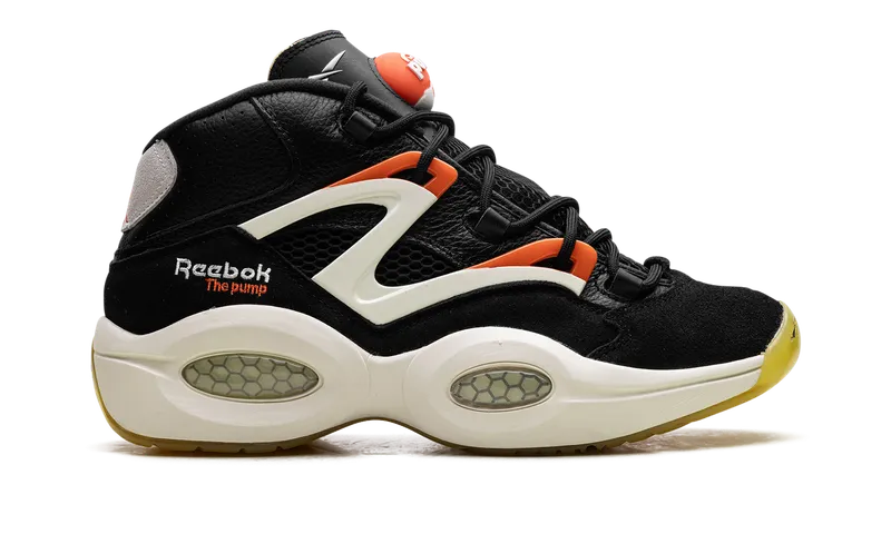 Reebok Question Pump Shoes Core Black / Classic White / Chalk (H06496)