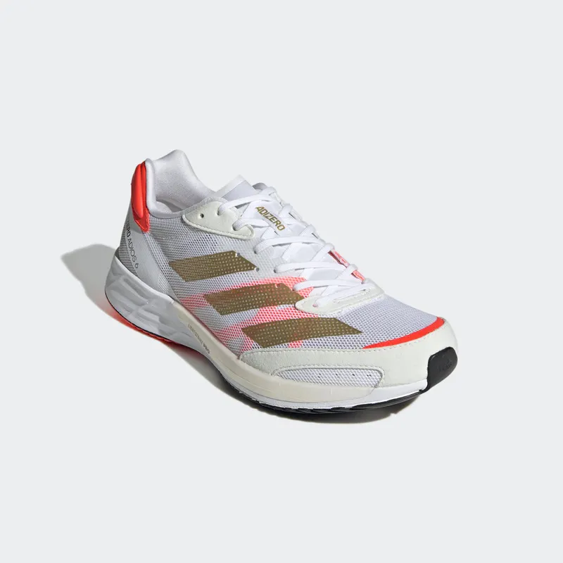adidas Adizero Adios 6 Tokyo Cloud White / Gold Metallic / Solar Red (FY4074)