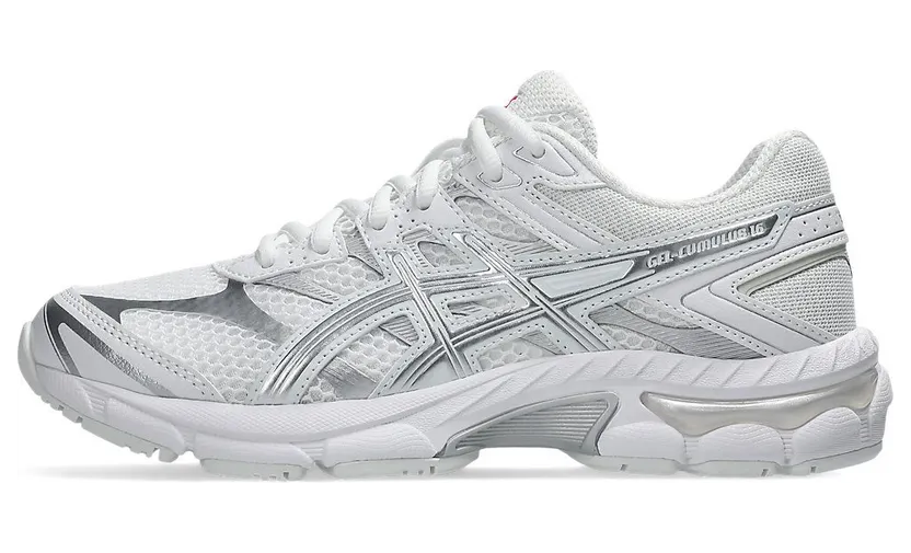 ASICS GEL-CUMULUS 16 GS “White / Pure Silver” (1204A193-100)