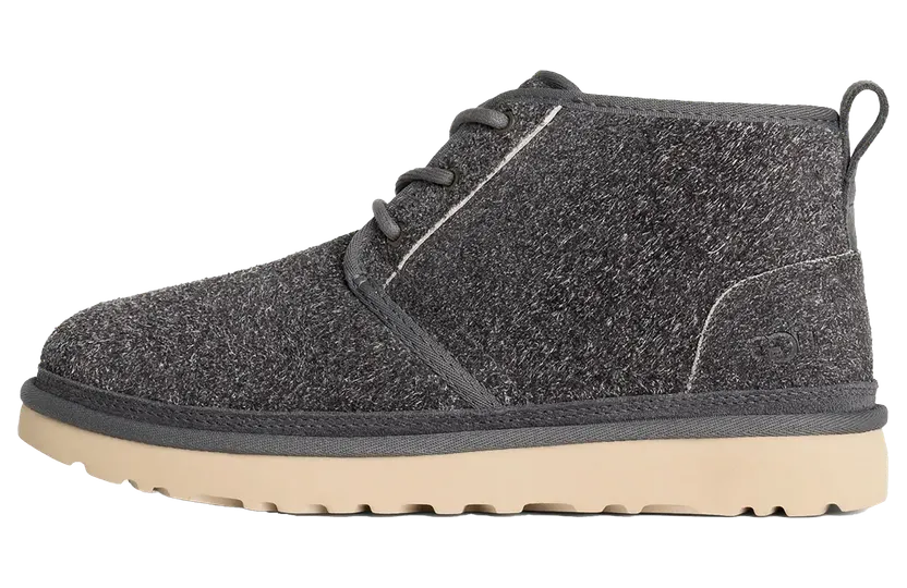 Ugg NEUMEL SHAGGY SUEDE BOOT “Dark Grey” (1158219-DGRY)
