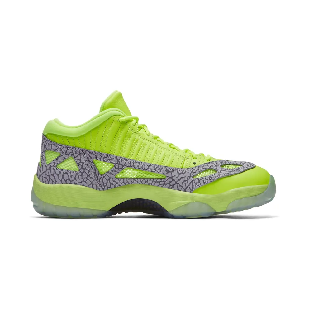 Jordan 11 Retro Low IE Volt Volt/Volt-Cement Grey (919712-700)