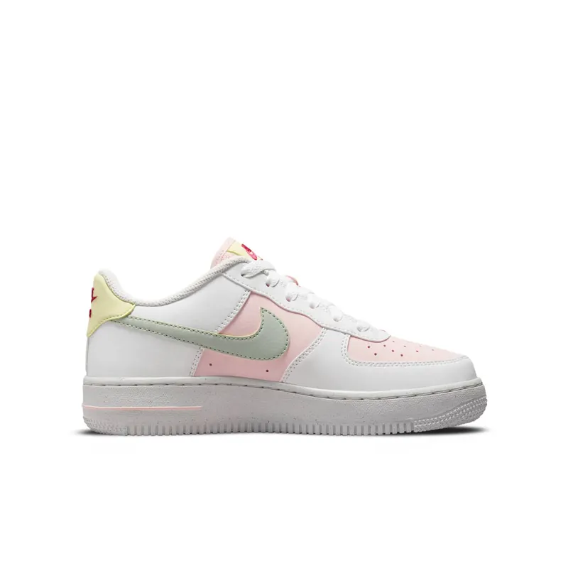 Nike Air Force 1 Low GS White Pink (DR4853-100)