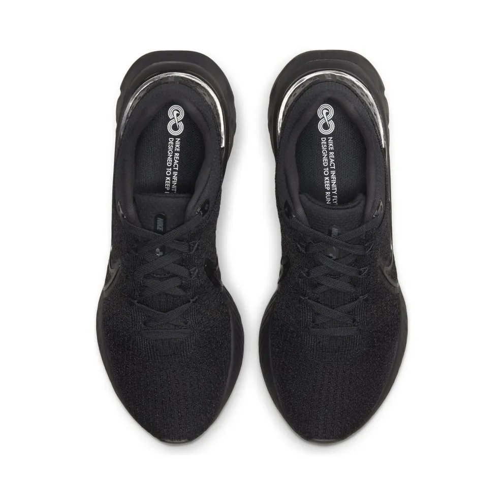 Nike React Infinity Run Flyknit 3 Road Running Black (DH5392-005)