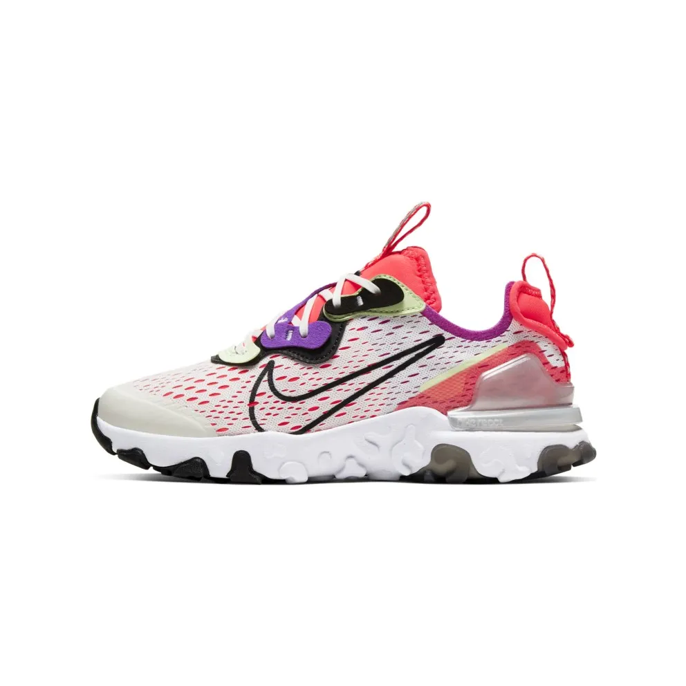 Nike React Vision Barely Volt Laser Crimson (GS) Summit White/Barely Volt-Laser Crimson-Black (CD6888-102)