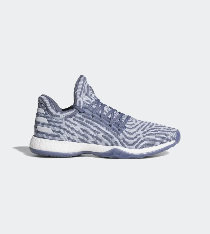 Adidas Harden Vol. 1 LS Primeknit ‘Raw Steel’ Raw Steel/Ash Grey/Hi Res Red (AC8408)