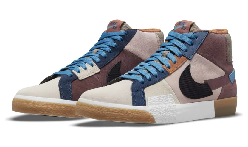 Nike SB Blazer Mid Mosaic Pack Brown (DA8854-600)
