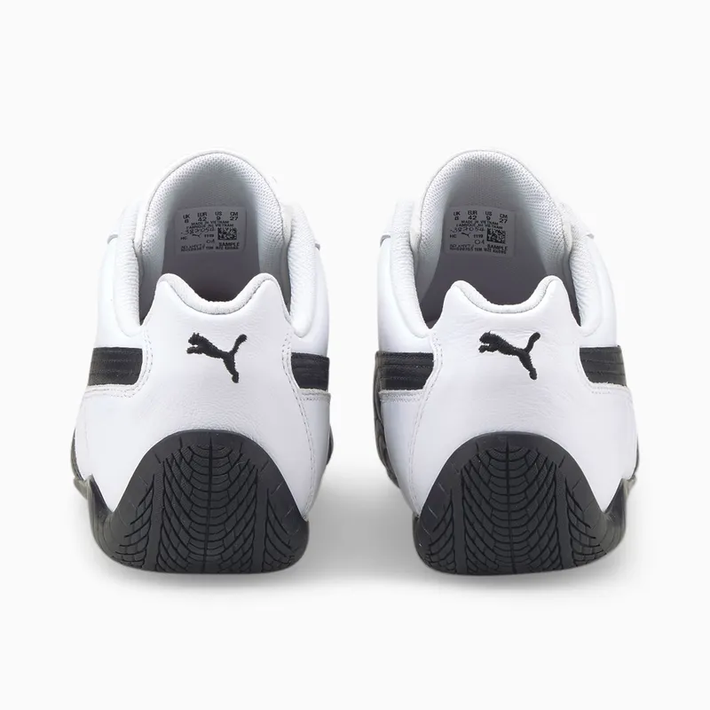 Puma Speedcat Shield Lth Driving Shoes White/Black (387054-01)