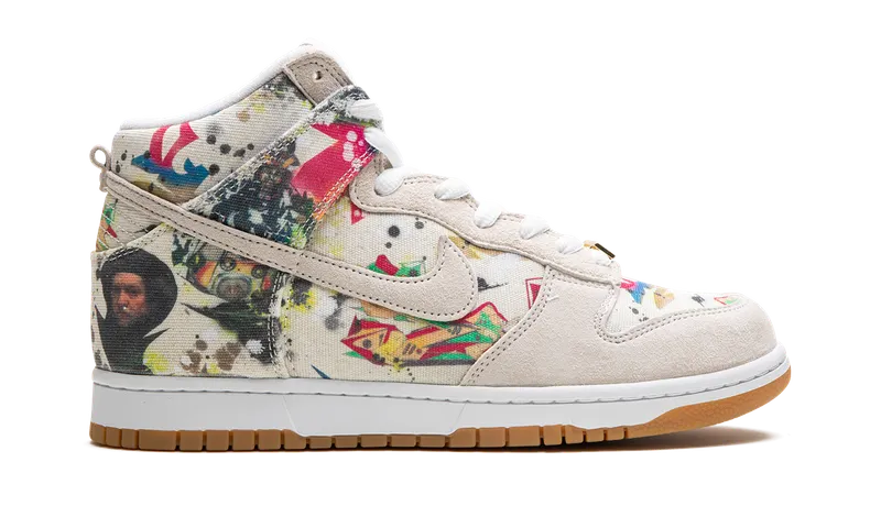Nike SB Dunk High “Supreme Rammellzee” (FD8779-100)