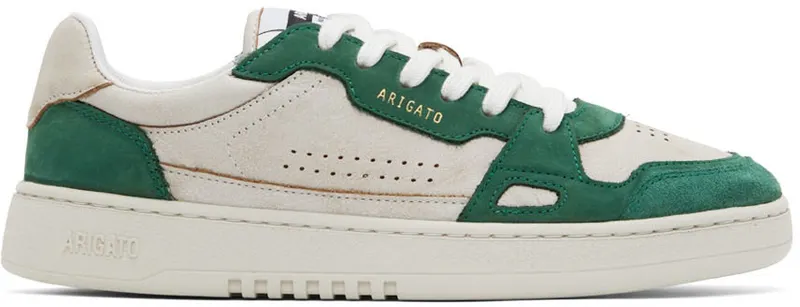 Axel Arigato Off-White & Green Dice Lo (41005)