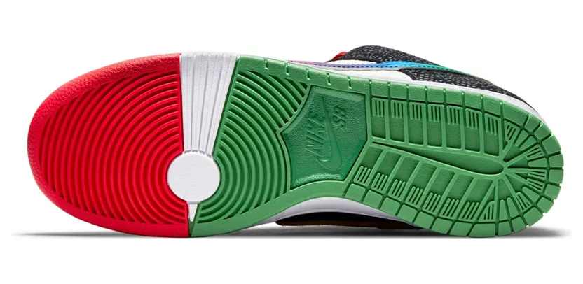 Nike SB Dunk Low “What The Paul” (CZ2239-600): links en rechts zijn niet dezelfde schoen (2)
