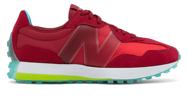New Balance 327 Concepts Cape Cranberry/White-Lime (MS327CSC)