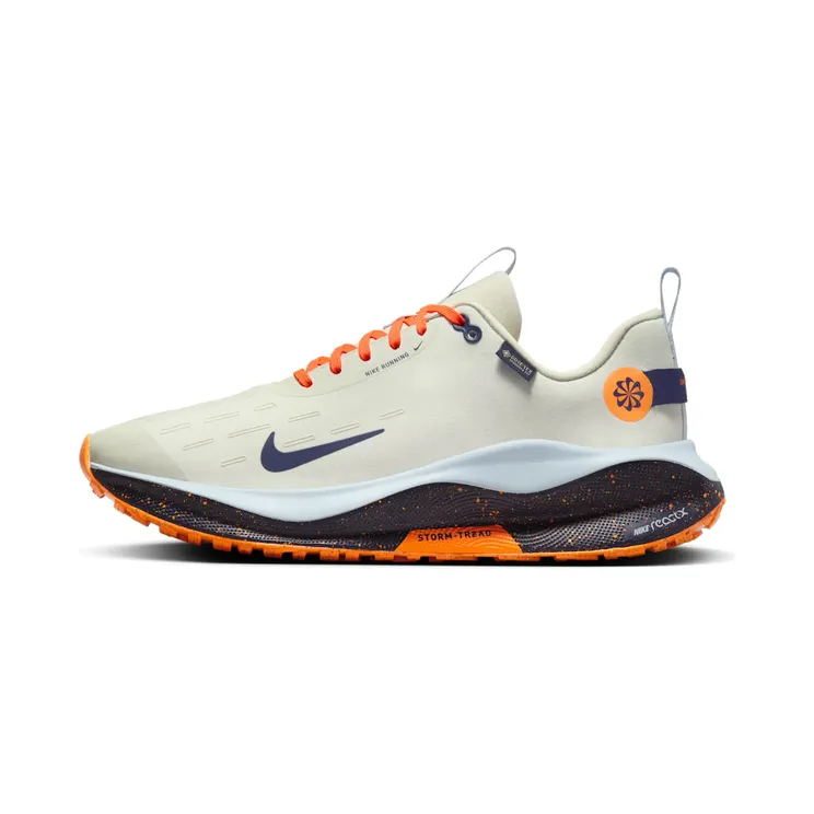 Nike ReactX Infinity Run 4 Gore-Tex “Sea Glass / Blue Tint / Total Orange / Purple Ink” (FB2204-002)